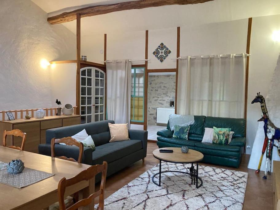 Villa La Nuit De La Chouette à Bruniquel Extérieur photo